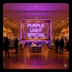 Purple Light Special For LIve Show